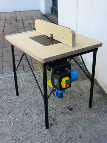 Self made router table