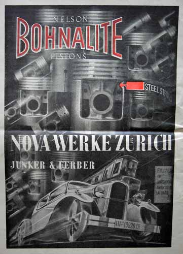 Werbung von diversen Schweizer Firmen - 1932