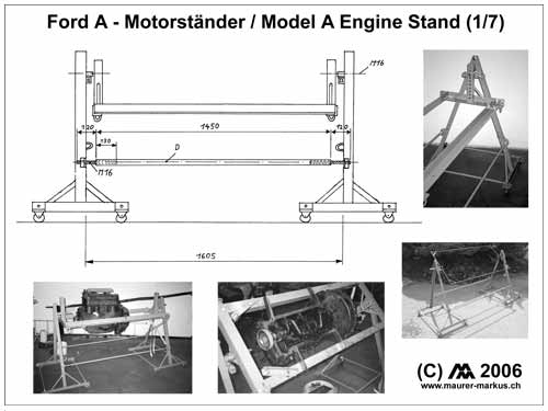 Motorständer Plan