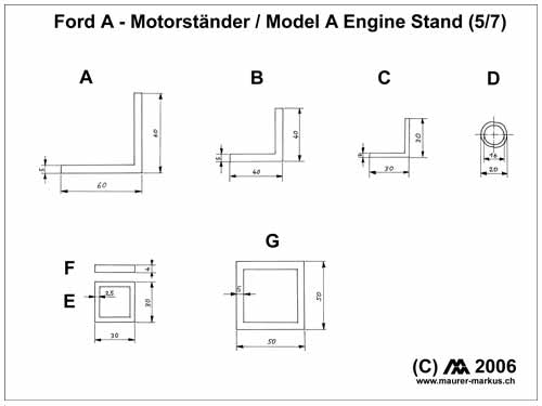 Motorständer Plan