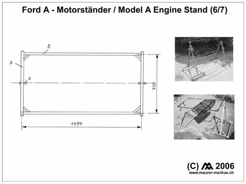 Motorständer Plan