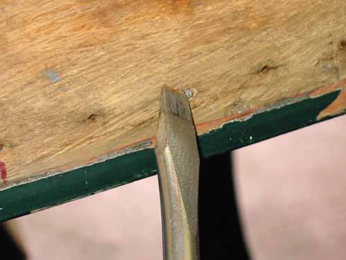 Nagel ziehen