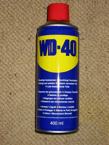 Rostschutz von blankem Stahl (RPM / WD-40)